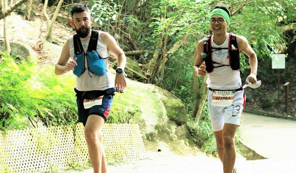 Steve Carr [left] surrounds himself with elite runners, and warped his own perception of what the ‘average guy’ could do. Photo: Handout