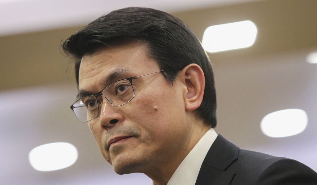 Edward Yau, Hong Kong's Secretary for Commerce and Economic Development, said the government would push for a mandatory cooling-off period for gyms and beauty salons. Photo: Simon Song