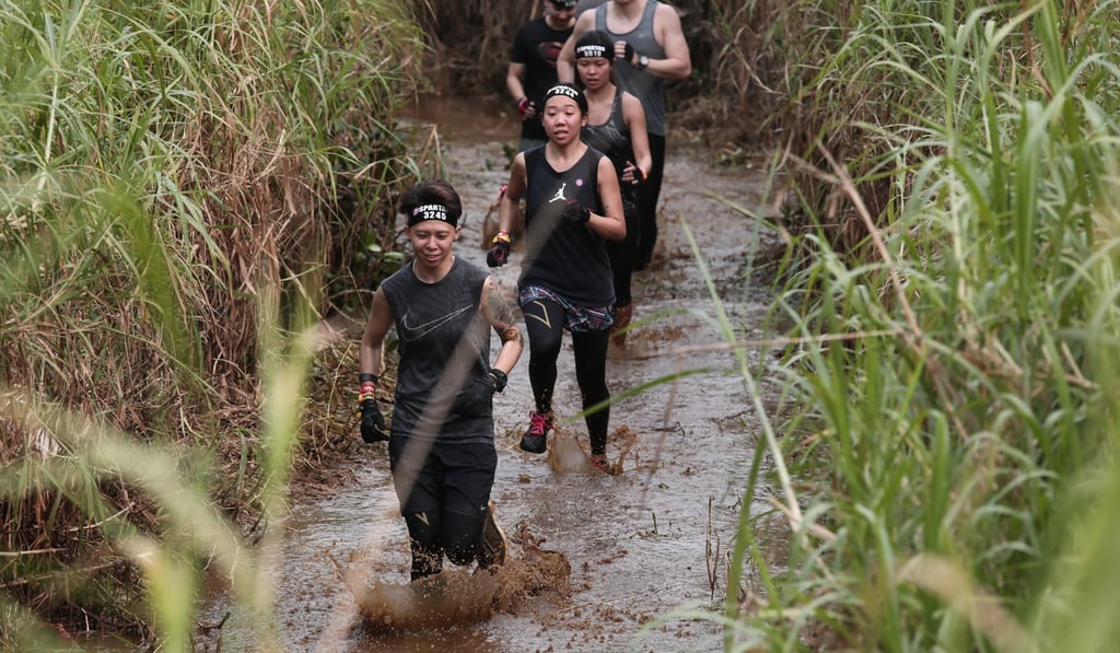 The Spartan Race is a boot camp-style obstacle course race. Photo: Jonathan Wong