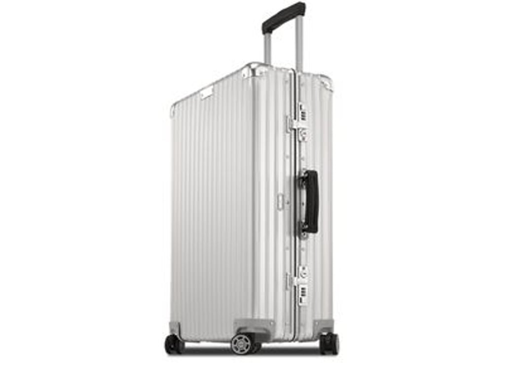 Rimowa’s classic Flight Multi-wheel case. Photo: Rimowa Rimowa’s classic Flight Multi-wheel case. Photo: Rimowa