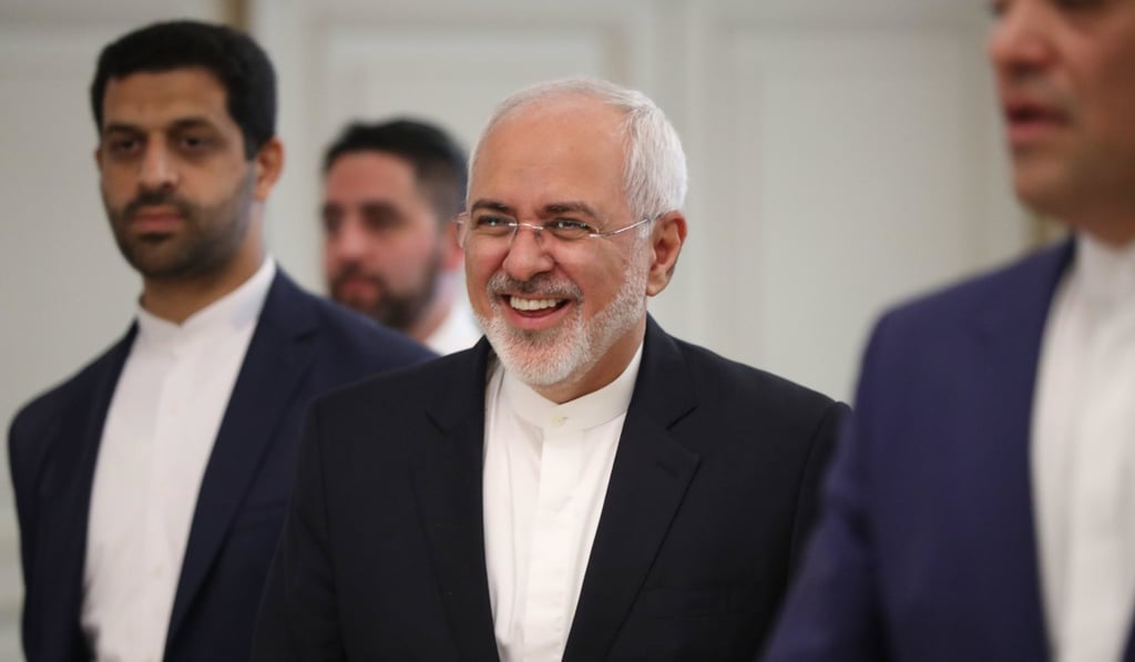 Iranian Minister of Foreign Affairs Mohammad Javad Zarif in Montevideo, Uruguay on April 11, 2018. Photo: EPA Iranian Minister of Foreign Affairs Mohammad Javad Zarif in Montevideo, Uruguay on April 11, 2018. Photo: EPA