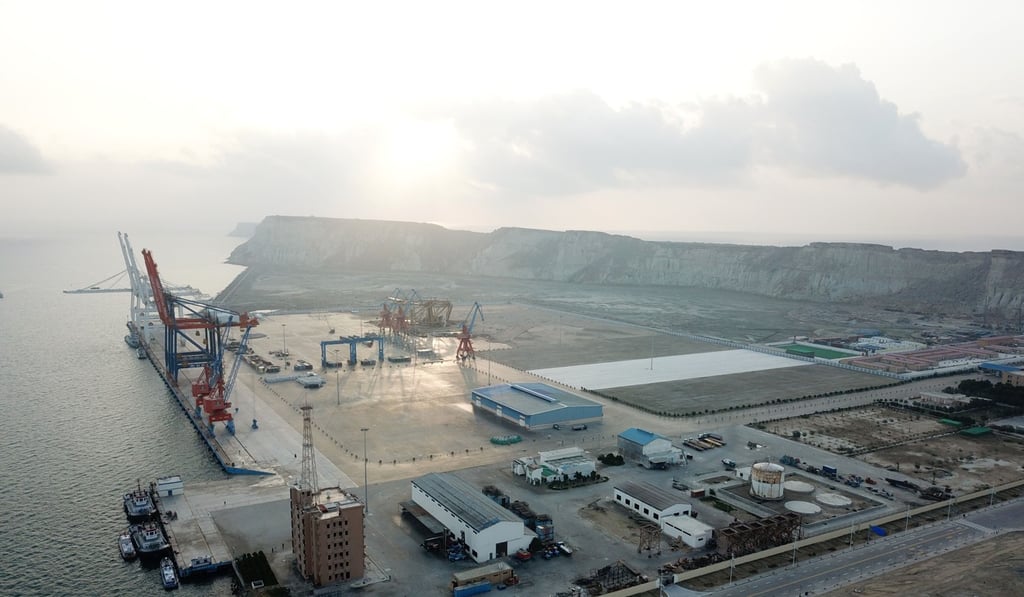 The Maritime Silk Road accelerates the Chinese Navy’s transformation from a regional security actor into a global one. The launch of Gwadar Port's free zone in southwestern Pakistan (shown) was touted as helping to  spur regional and global trade under the China-Pakistan Economic Corridor. Photo: Xinhua