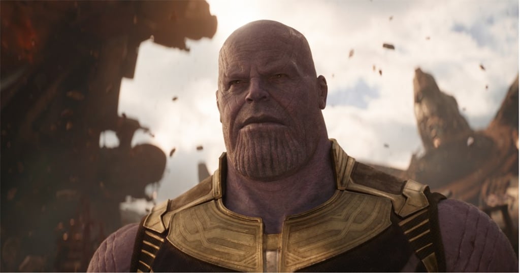 Marvel’s ultimate supervillain Thanos, played by Josh Brolin. Photo: Marvel Studios 2018 Marvel’s ultimate supervillain Thanos, played by Josh Brolin. Photo: Marvel Studios 2018