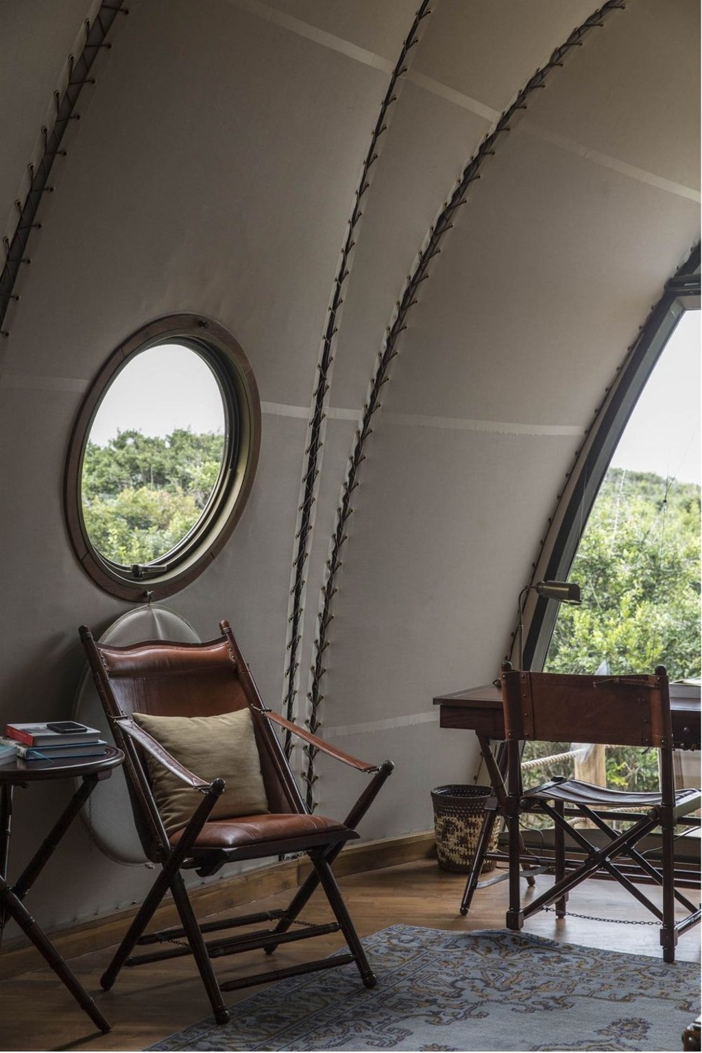 Villas at Wild Coast Tented Lodge offer views of protected jungle. Photo: Victoria Hely-Hutchinson for Bloomberg Businessweek