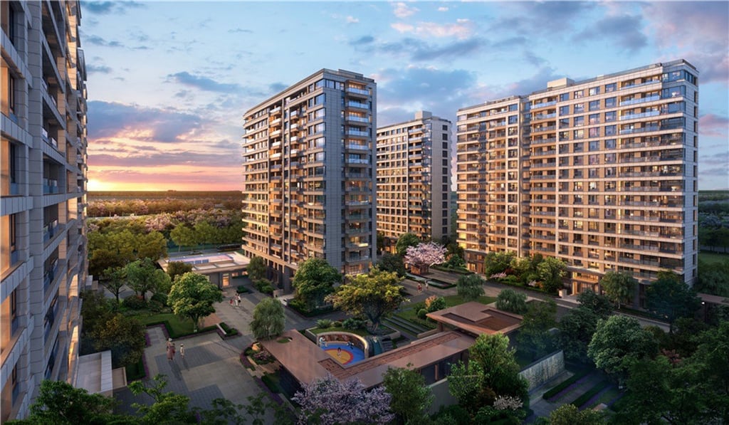 Joy City Property’s Qiantan Ocean One project in Shanghai. Photo: Handout