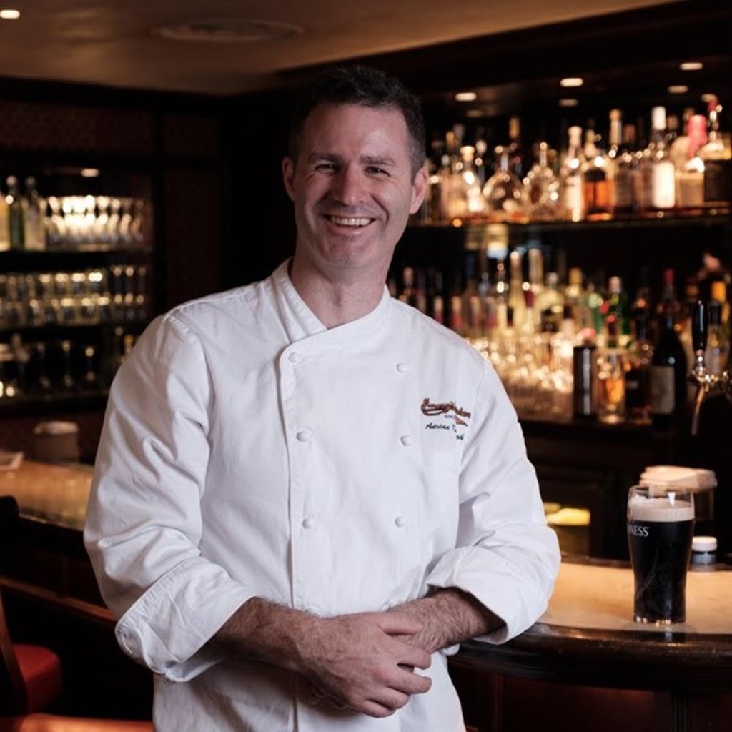 Adrian Kavanagh is head chef of Jimmy’s Kitchen. Photo: Epicurean Group