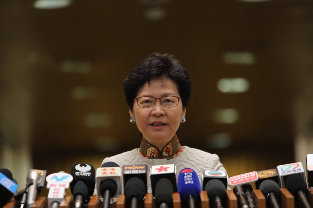 Lam has weighed into the debate about the changes to textbooks. Photo: Sam Tsang