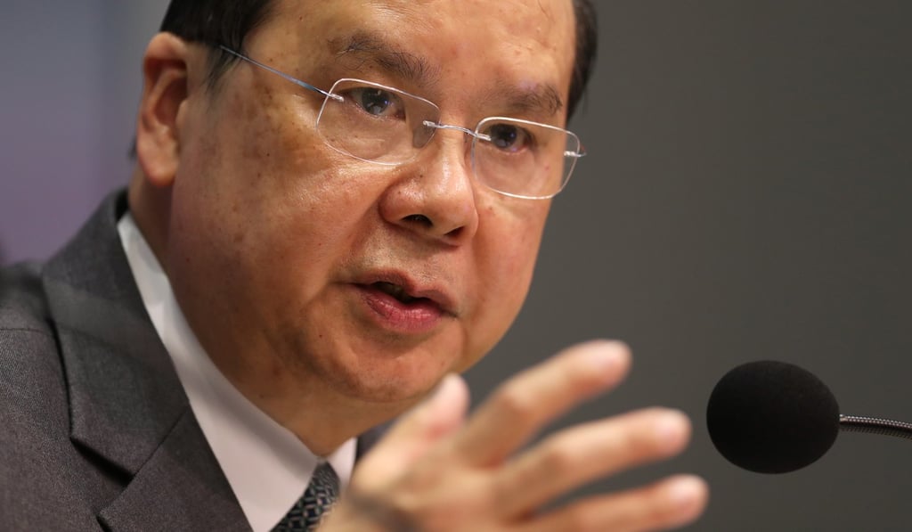 Chief Secretary Matthew Cheung Kin-chung. Photo: Winson Wong