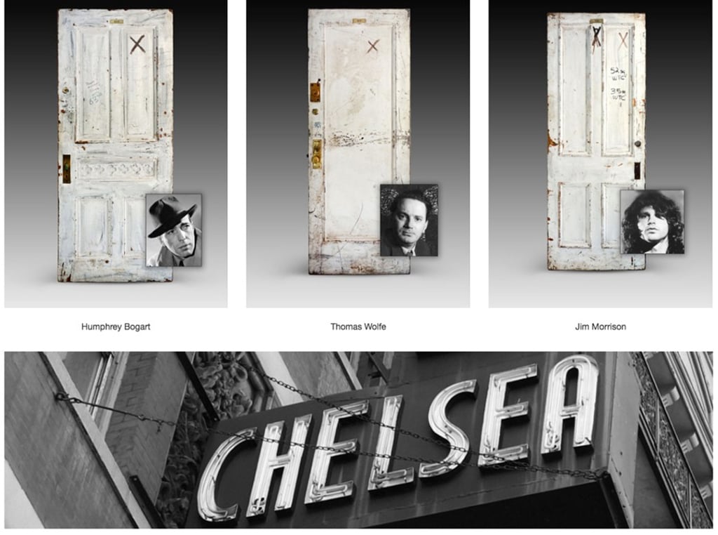 The iconic Chelsea Hotel was once the haunt of artists and musicians in New York. The iconic Chelsea Hotel was once the haunt of artists and musicians in New York.