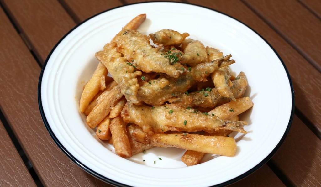 Golden mini fish and chips. Photo: Edmond So