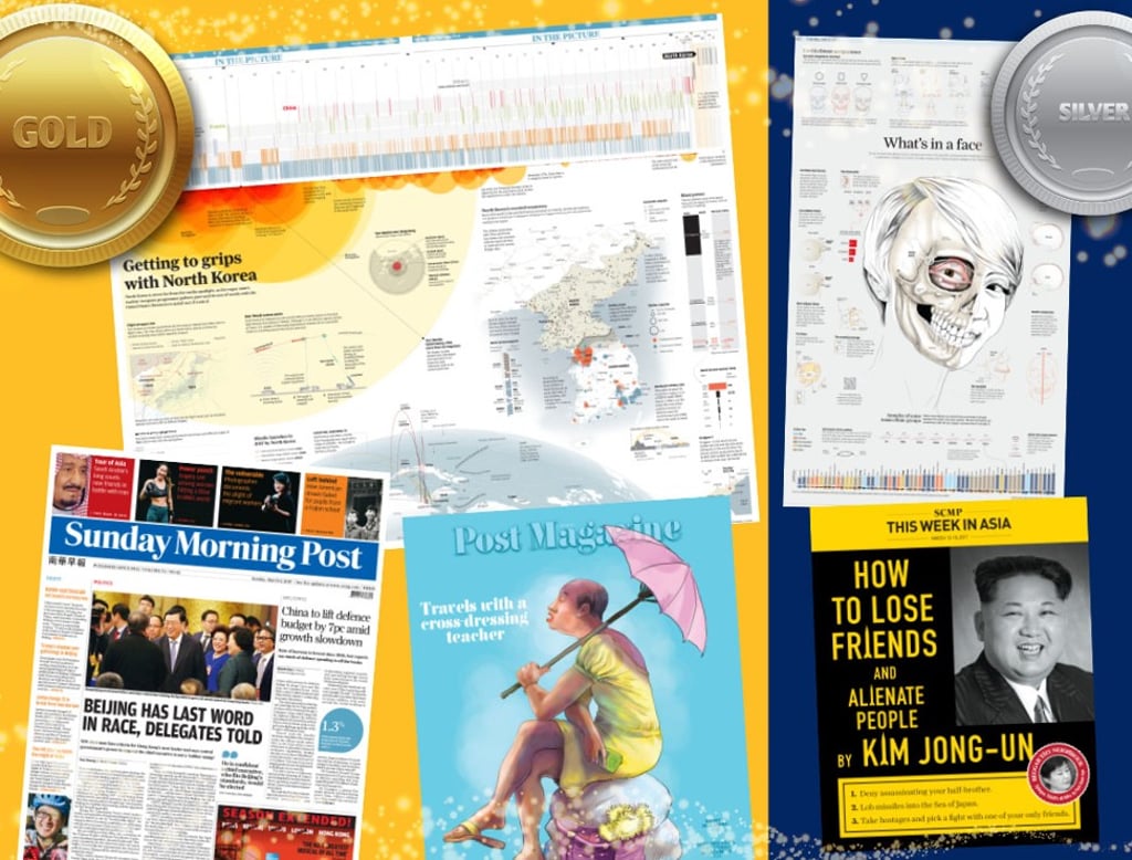 A montage of the winners from the Post.