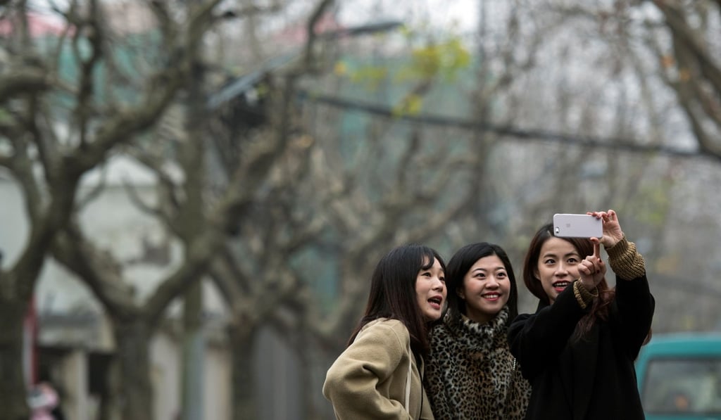 Three in five of those who use Meitu are between 18 and 30 years of age, with women making up 81 per cent of its users. Photo: AFP