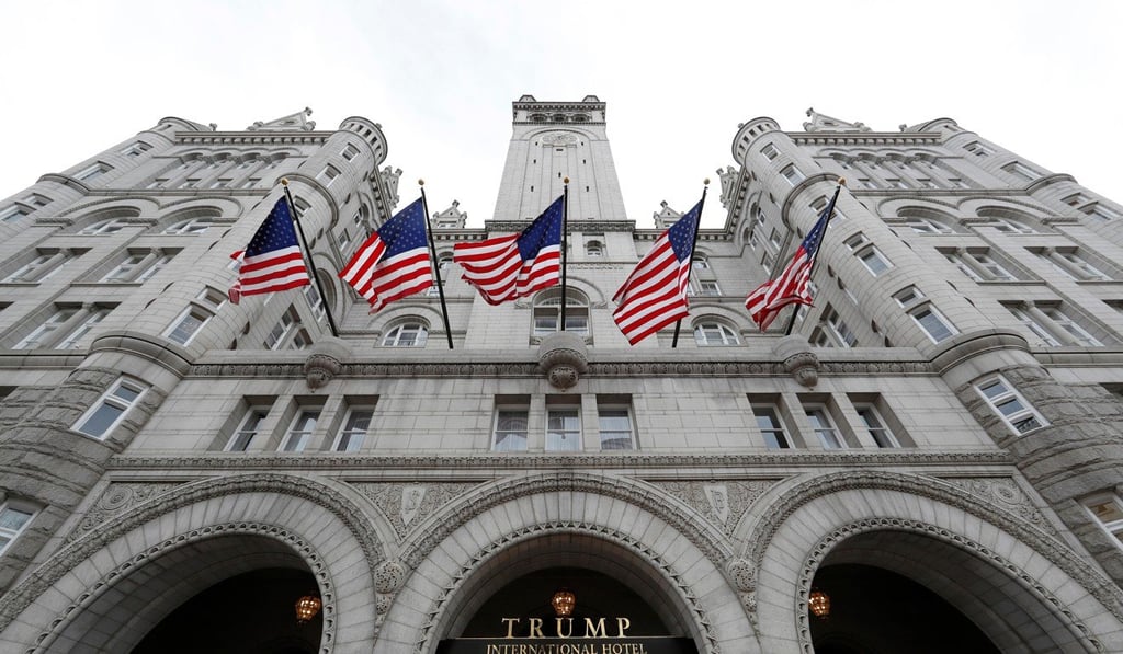 The Trump International Hotel on Pennsylvania Avenue in Washington. Photo: AP