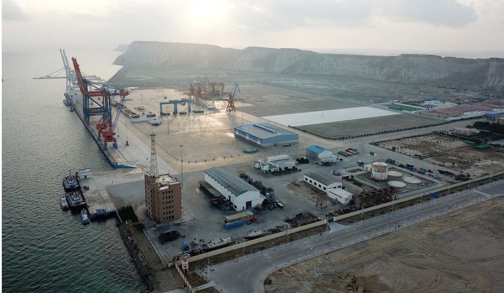 The first phase of Gwadar Port's Free Zone in southwestern Pakistan was inaugurated by Prime Minister Shahid Khaqan Abbasi, who said the free zone would help facilitate trade under the China-Pakistan Economic Corridor. Photo: Xinhua