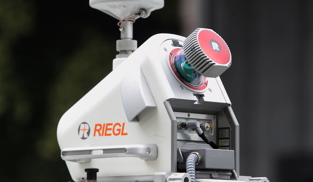 Scanning systems are mounted on the car. Photo: Winson Wong