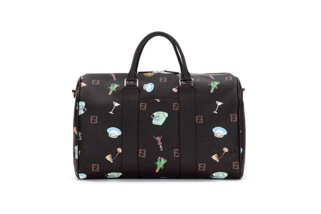 Fendi. Inspired by various household objects, the satchel bag features the iconic multicoloured Fendi print, HK$28,300