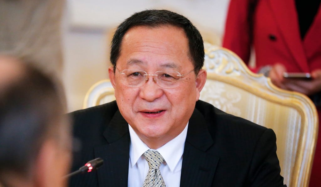 North Korea’s Foreign Minister Ri Yong-ho. Photo: Associated Press