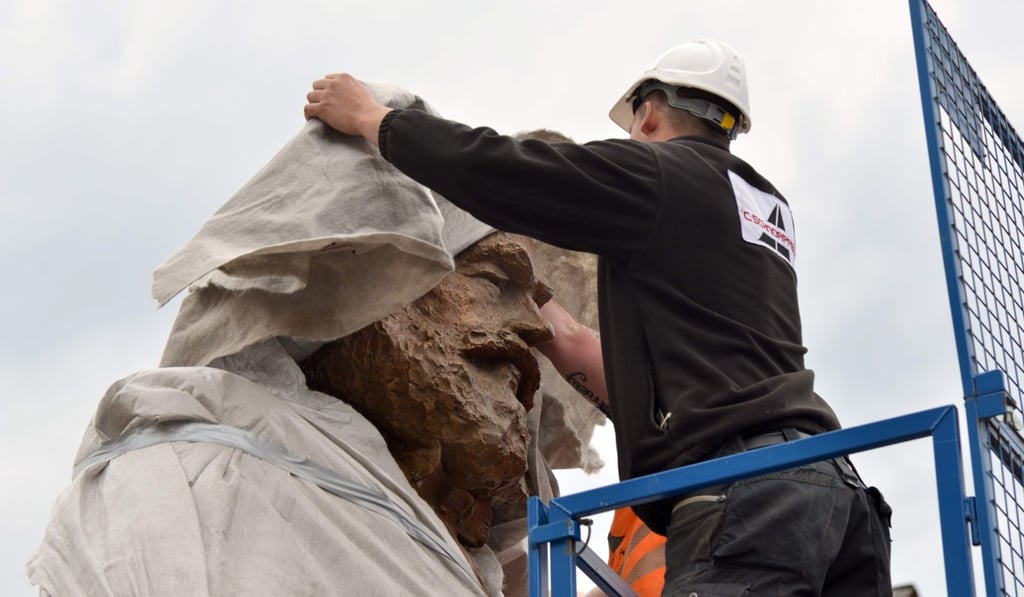 The statue of Marx will be unveiled on Saturday. Photo: AFP