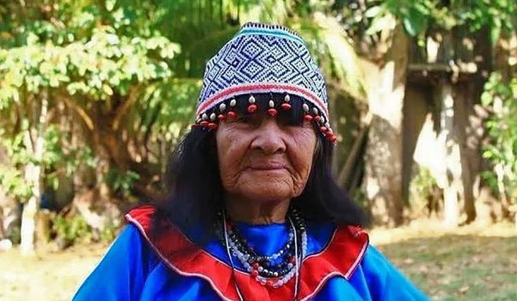 This undated handout photograph released on April 24 shows shaman Olivia Arevalo Lomas, a member of the Shipibo-Konibo Amazonic tribe, who was allegedly killed by a Canadian citizen on April 19. Photo: Agence France-Presse