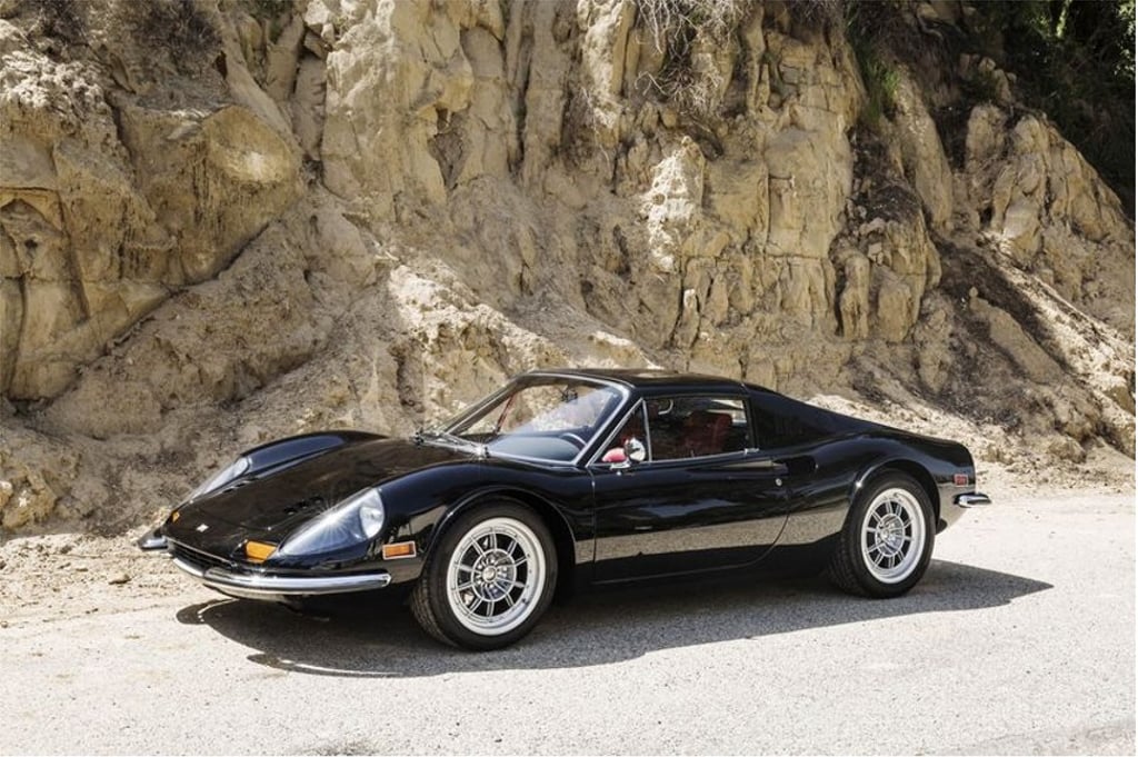 The Ferrari Dino took 3,000 hours to restore and modify, including changes to the bodywork, paint, interior and mechanics. Photo: Bloomberg