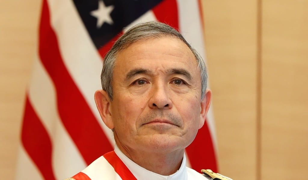 If formally nominated and then confirmed by the US Senate, Admiral Harry Harris would be required to retire from the Navy before taking the ambassador post. Photo: AP
