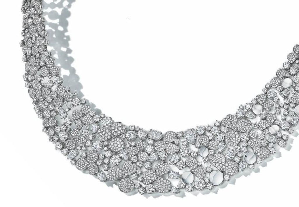 A necklace from Tiffany’s ‘Paper Flowers’ collection. Photo: Tiffany & Co. A necklace from Tiffany’s ‘Paper Flowers’ collection. Photo: Tiffany & Co.