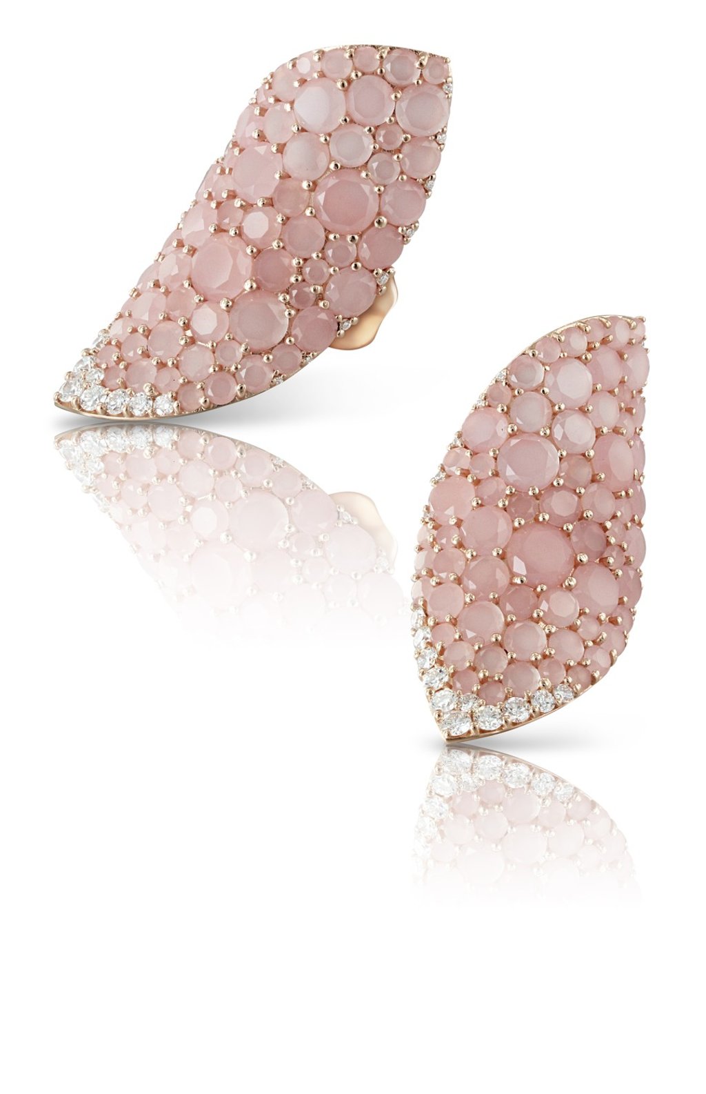 Pasquale Bruni’s Giardini di Lakshmi ring with pink chalcedony Pasquale Bruni’s Giardini di Lakshmi ring with pink chalcedony