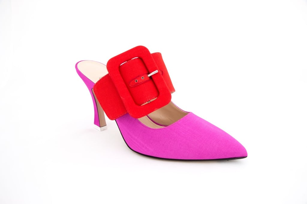 Attico. Swap your pumps with these sexy mules from the Italian brand for a hot night out, H$6,730