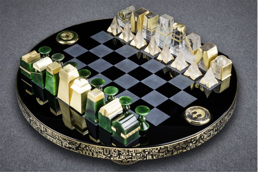 S.T. Dupont's handcrafted ‘Star Wars’ Chess Set Ultra Exclusive Collection, worth more than HK$1 million.