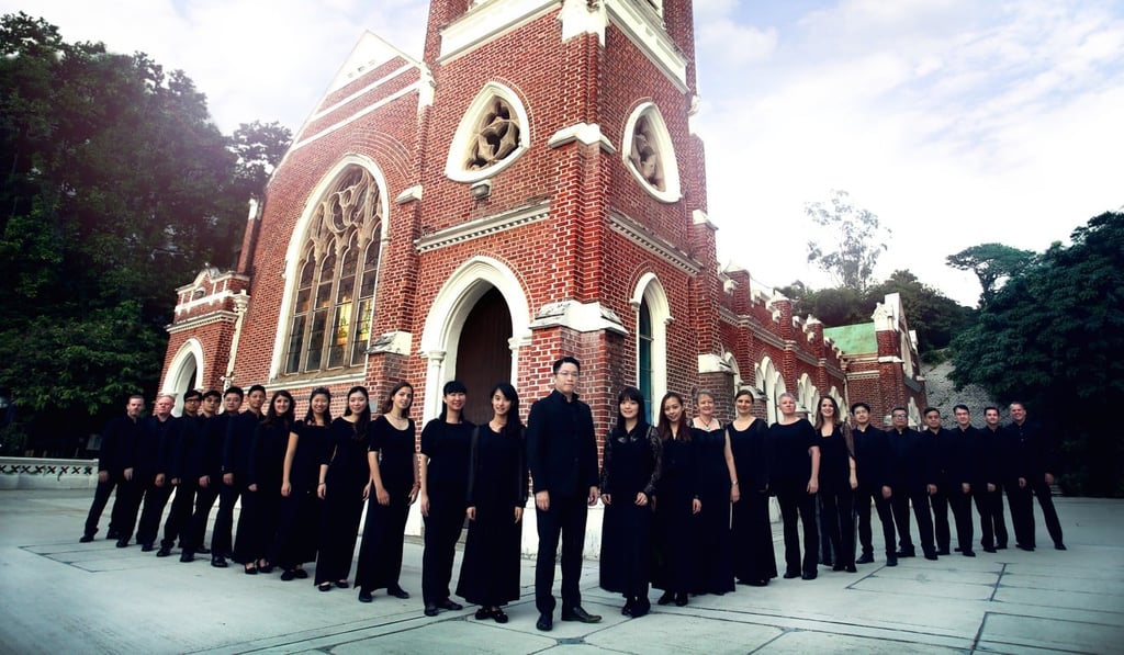 Hong Kong choir Tallis Vocalis performed for Andrea Dal Cin in 2016.