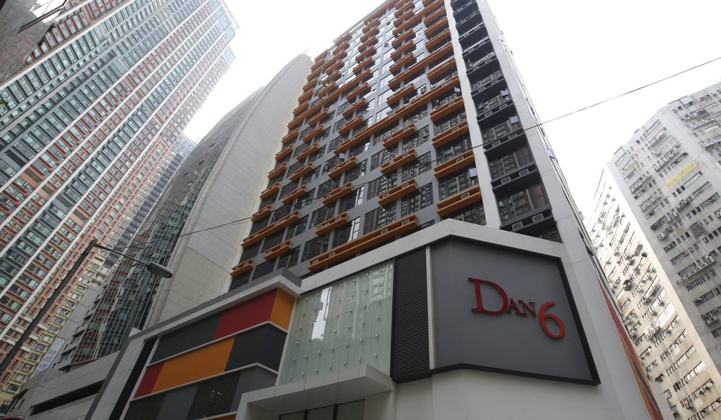 Cheung moved in with Tsang and Lau at the DAN6 building in Tuen Wan in November 2015. Photo: Edward Wong