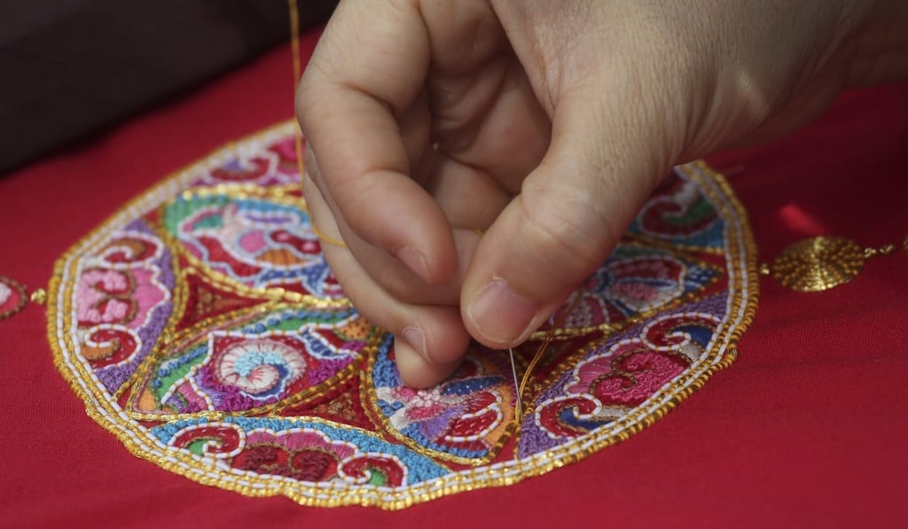 Zhuang embroidery is part of China’s cultural identity. Photo: K.Y. Cheng