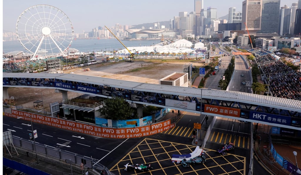 The arrival of Formula E in Hong Kong was considered a great coup for the government. Photo: Reuters