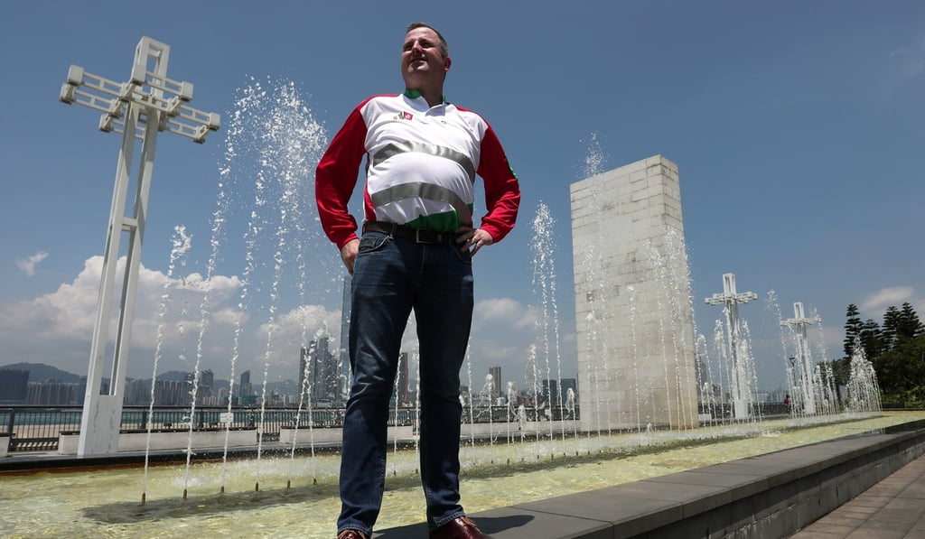 Stephen Togher has organised the second Darkness into Light walk in Hong Kong. Photo: Jonathan Wong