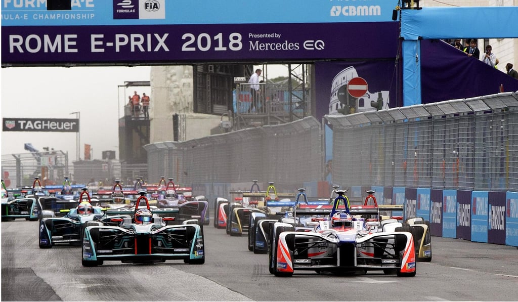 Rome is currently one of the cities to have its own E-Prix. Photo: EPA