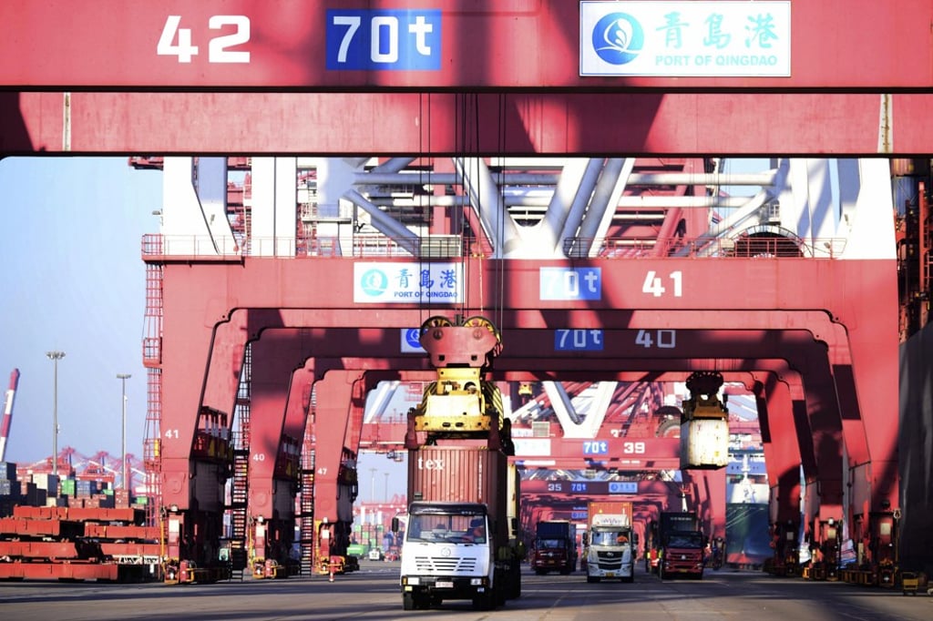 Logistics is among the industries most predisposed to utilise blockchain technology outside finance. Photo: Chinatopix