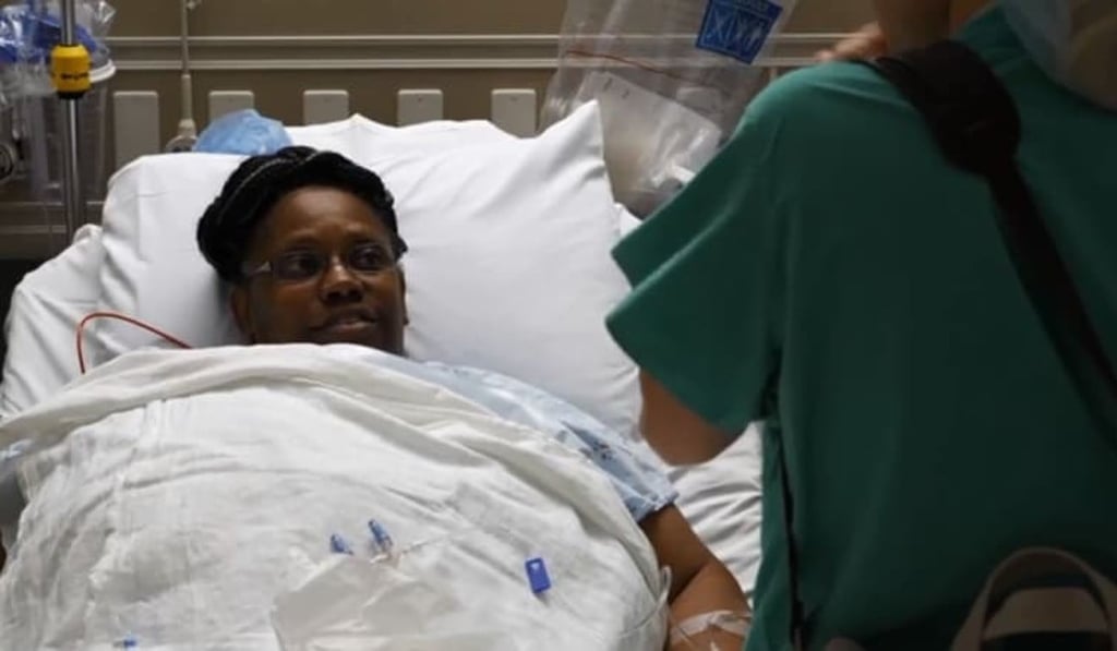 Kendra Jackson is treated at Nebraska Medicine on Omaha. Photo: Nebraska Medicine