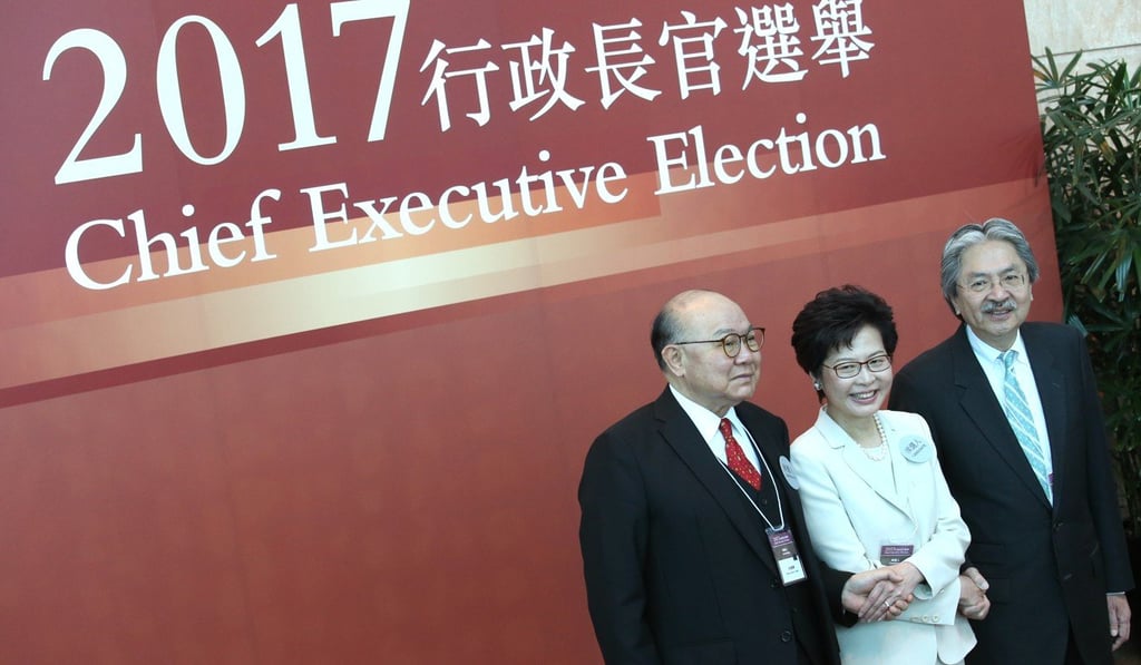 The ‘ultimate aim’ for the chief executive election last year was universal suffrage. Photo: David Wong