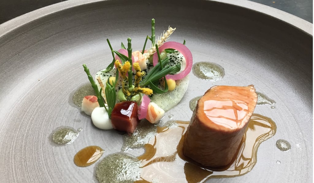 A dish sampled by Paul Grinberg during his tour of the best 100 restaurants in the world. Photo: courtesy of Paul Grinberg
