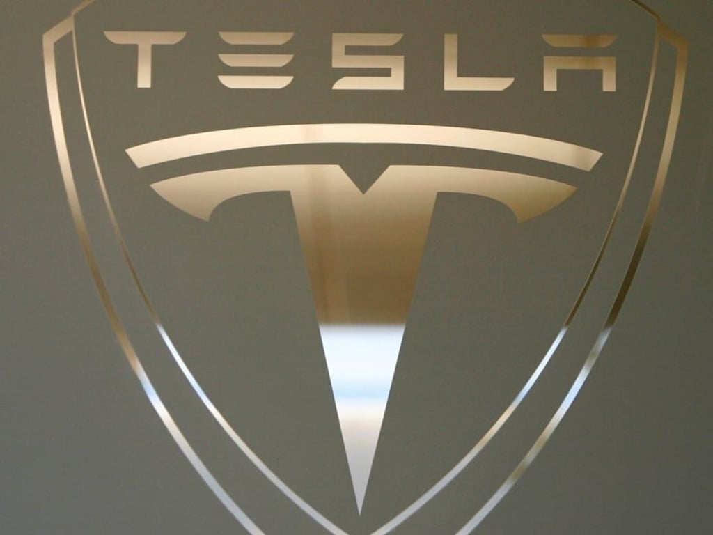 The logo of Tesla. Photo: Reuters The logo of Tesla. Photo: Reuters