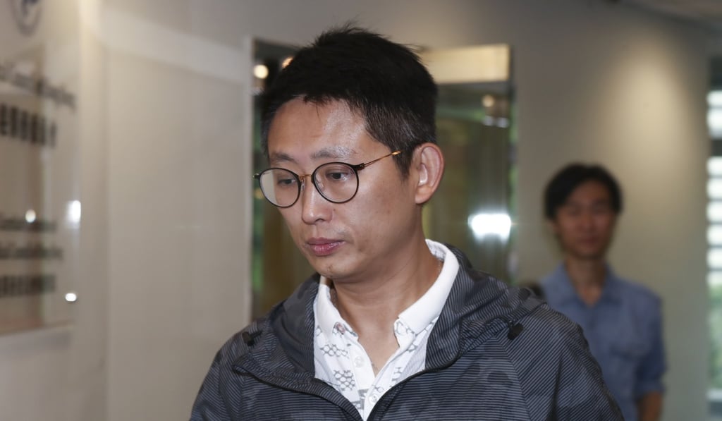 Brian Wang, son of the patient. Photo: Nora Tam