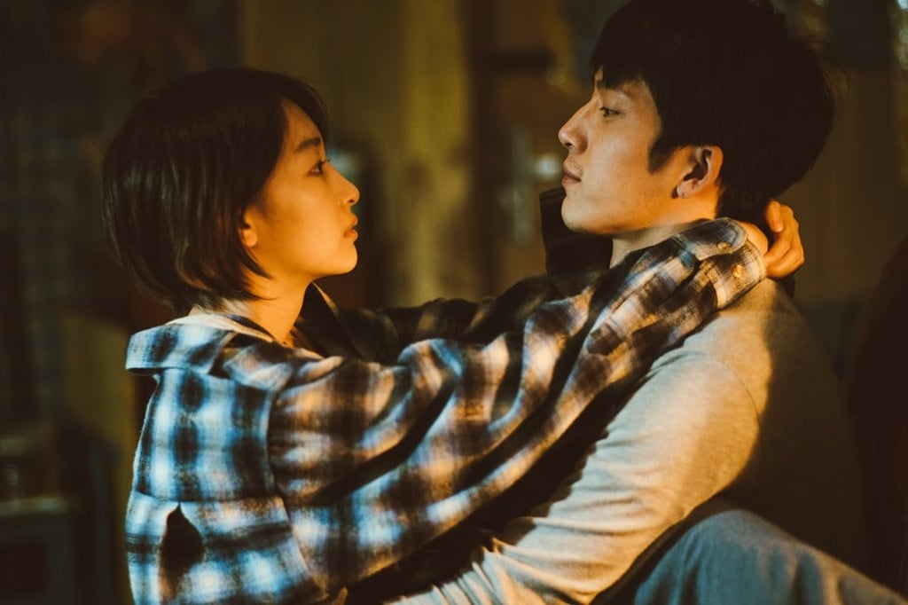 A scene from ‘Us and Them’, featuring Zhou Dongyu (left) and Jing Boran.