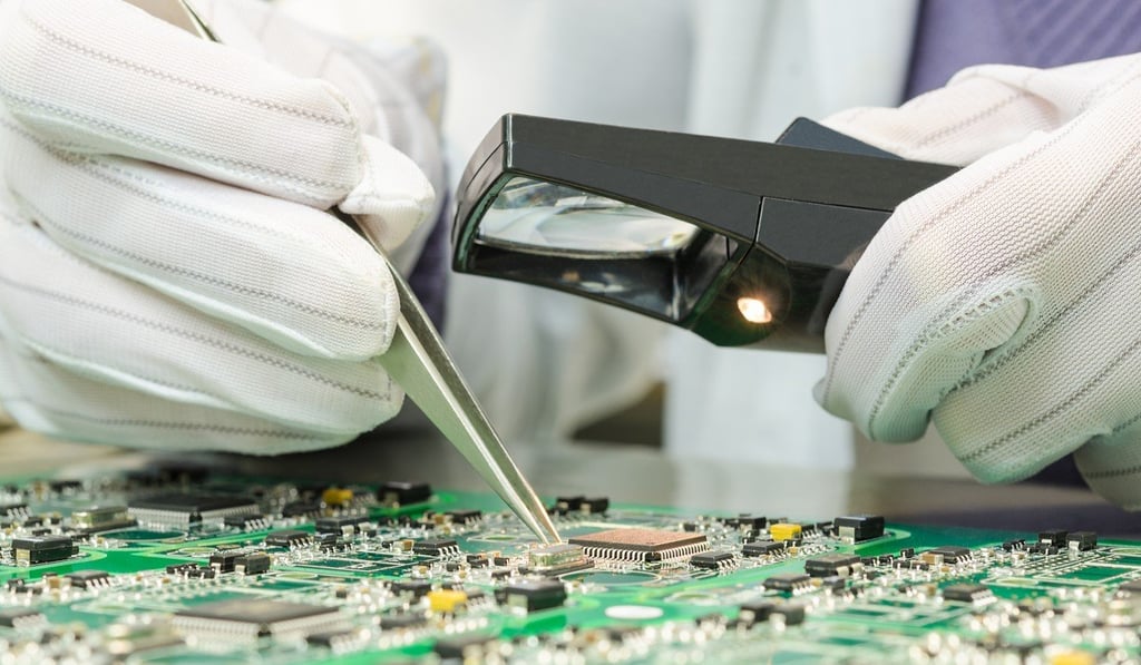 The fund’s goal is to help China become self-sufficient in chips that are used by the country’s vast manufacturing supply chain. Photo: Shutterstock