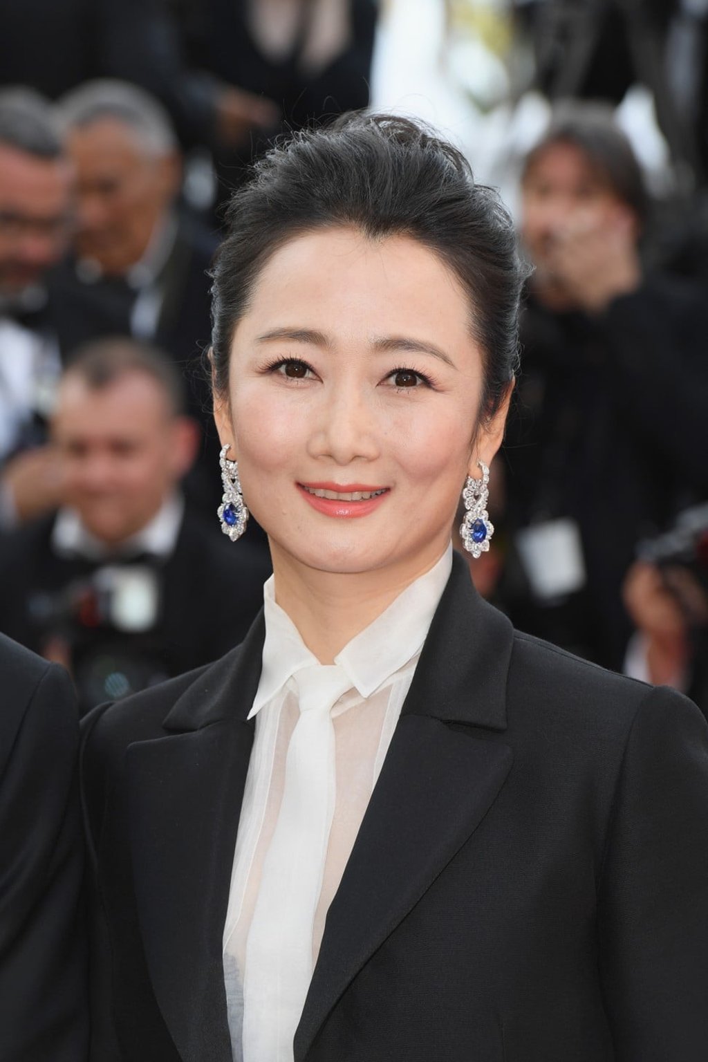 Zhao Tao arrives for the screening of ‘Everybody Knows’, and the opening gala, at the Cannes Film Festival in France. Photo: Corbis/Getty Images