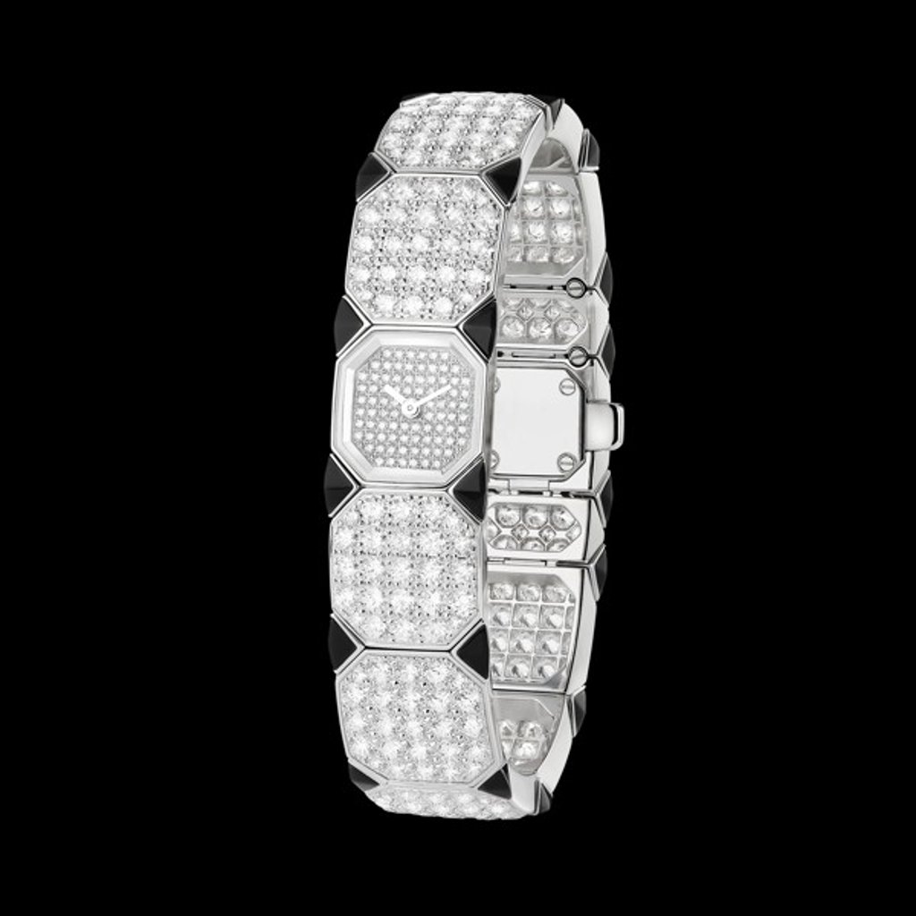 Boucheron Damier Cabochon watch