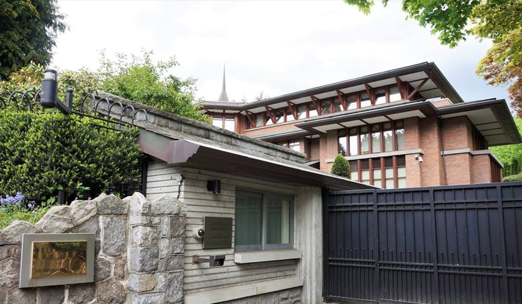 The Chinese consulate in Vancouver. Photo: Ian Young