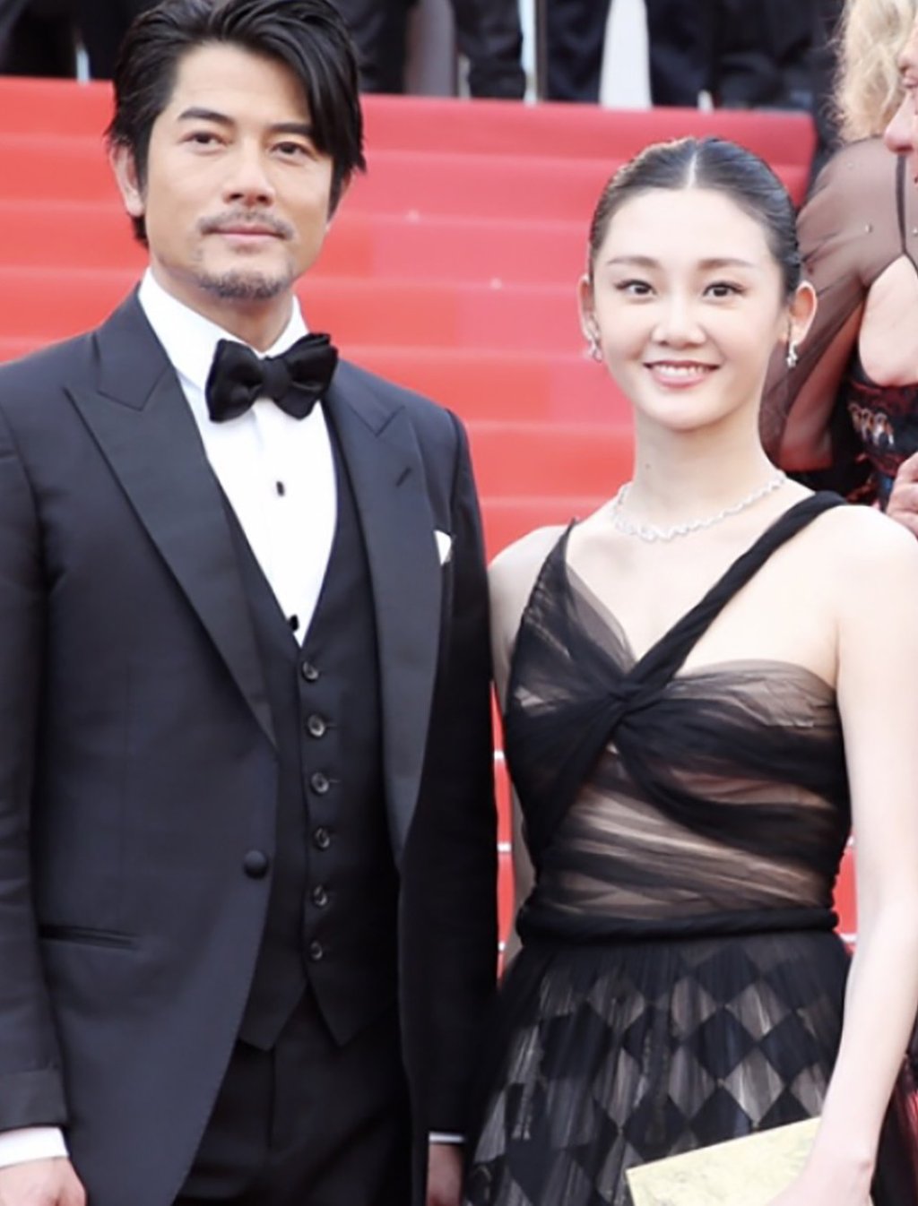 Aaron Kwok and Miao Miao, at Cannes International Film Festival 2018, will play father and daughter in director Wang Yang’s film ‘June’. Aaron Kwok and Miao Miao, at Cannes International Film Festival 2018, will play father and daughter in director Wang Yang’s film ‘June’.