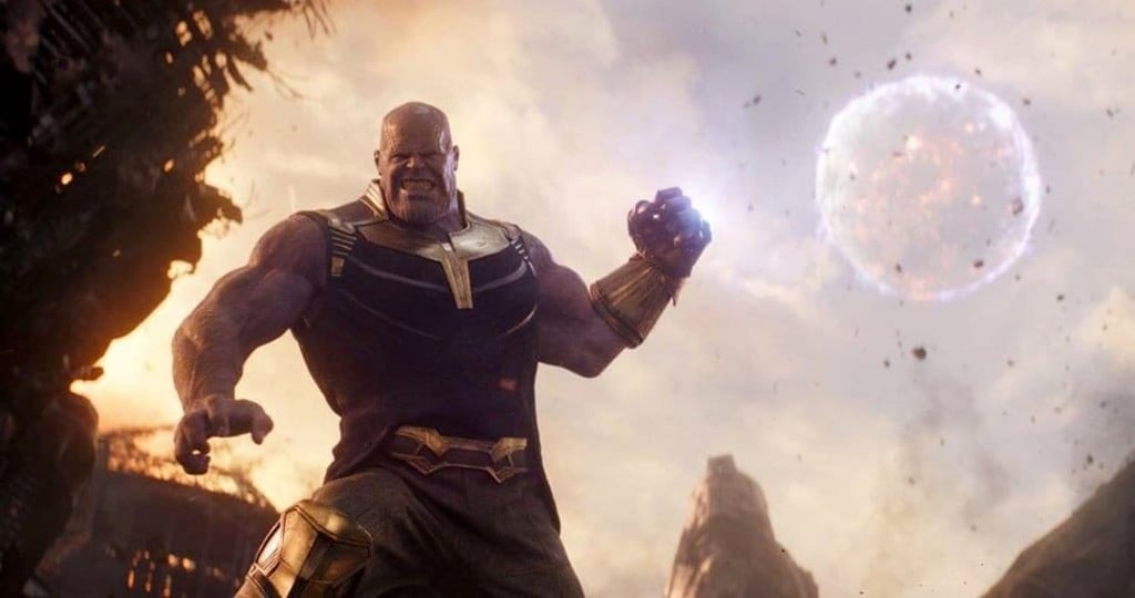Thanos (Josh Brolin) has made his plans clear: Half the universe has to go. Photo: Marvel Studios Thanos (Josh Brolin) has made his plans clear: Half the universe has to go. Photo: Marvel Studios