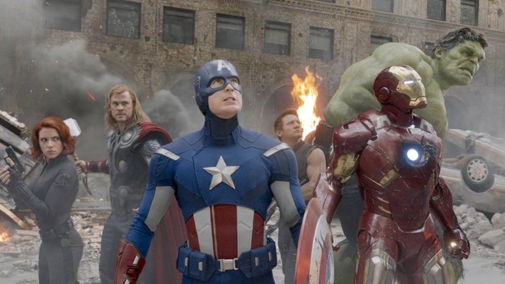 The new Chinese characters will interact with others from the Marvel universe, several of whom are seen here in a promotional image for the 2012 film The Avengers. Photo: Handout The new Chinese characters will interact with others from the Marvel universe, several of whom are seen here in a promotional image for the 2012 film The Avengers. Photo: Handout