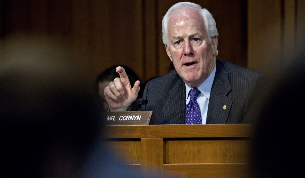 A bill to limit Chinese investment proposed by Senator John Cornyn, a Republican from Texas, is making its way to a Senate vote this month. Photo: Bloomberg
